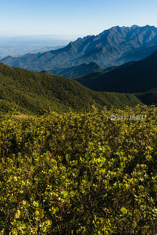 Serra da Mantiqueira，巴西东南部